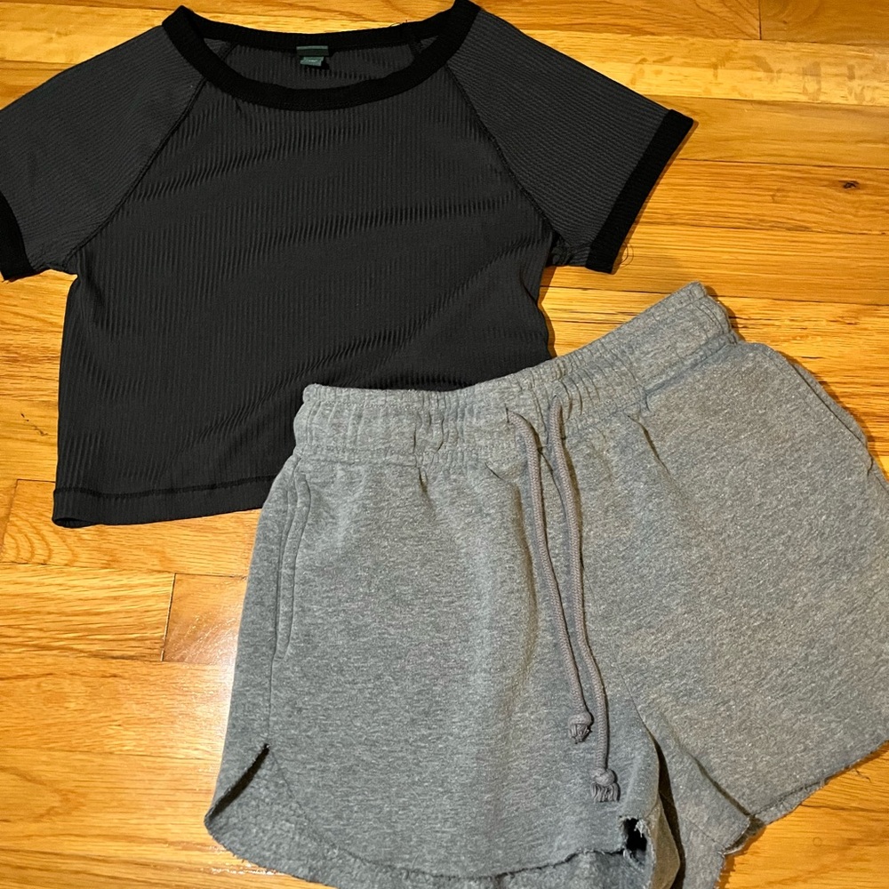 Target Shorts & Shirt, SIZE SMALL
